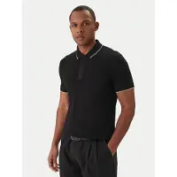 Armani Exchange A|X Armani Exchangetil mænd. XM001285AF10366UC001 Ideel polo (S), Sort, Casual, Bomuld, Korte ærmer