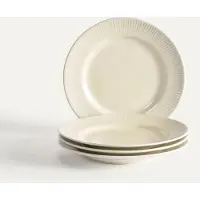 Fyrklövern Nordic Dawn asiet 21 cm 4-pak, Strå