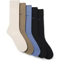 BOSS Uni Color 10244642 01 Korte Sokker 5 Par