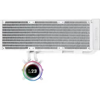 Lian Li Hydroshift II LCD-C, 360N fanless, hvid
