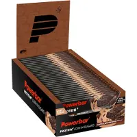 Powerbar Plus Low Sugar 30% Proteinbarboks Chokoladebrownie 35g 30 Enheder