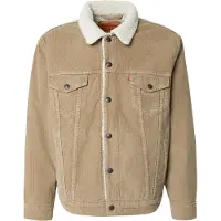 Levi's Levi'stil mænd. A5784-0022 Fløjlsjakke Natbrun (M), Casual, Bomuld