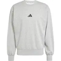Adidas Sportsweatshirt 'FEELCOZY' grå-meleret / sort