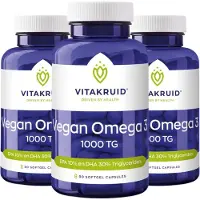 Vitakruid Vegan Omega-3 1000 TG Capsules