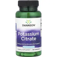 Swanson Health , Kalium Citrat, 99 mg, 120 Capsules