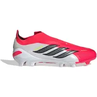 Adidas Predator Elite Laceless FG Born For Goals - Rød/Sort/Hvid Børn - Græs (FG), størrelse 33