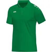 Jako Funktionsbluse 'Classico' grøn / hvid