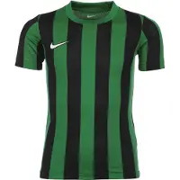 Nike Spilletrøje DF Striped Division IV - Grøn/Sort/Hvid Børn, størrelse XS: 122-128 cm