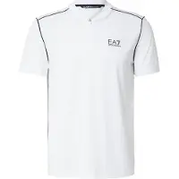 EA7 EA7til mænd. 7M001523_AF21505 Tennis Pro T-shirt hvid (XXL), Casual, Polyester, Korte ærmer