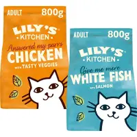 Lily's Kitchen Kattefoder – Hvidfisk & Laks - 800 g