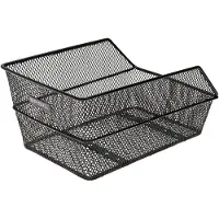 Basil Cento, Bagside, Cykelkurv, Stål, Sort, 5 kg, 450 mm