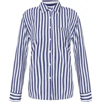 Imily Bela Bluse blå / hvid