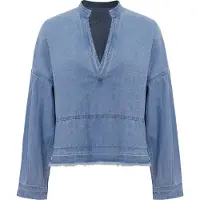 Imily Bela Bluse blue denim