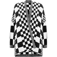 Imily Bela Cardigan sort / hvid