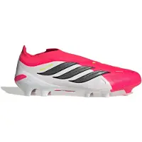 Adidas Herre Predator League snøreløse født til målpakke FG fast bund fodboldstøvler Lucid Red/Core Black/Cloud White