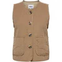 ONLY Vest 'ONLSap' mokka