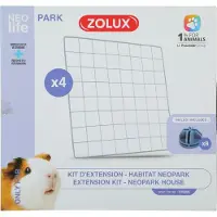 Zolux Neopark indhegningsgitre til tamhunde NEOLIFE 4 stk. blå
