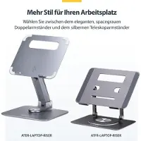 StarTech.com Rotative Bærbar Computer Stand