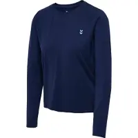 Hummel Funktionsbluse navy / lyseblå