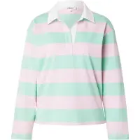 s.Oliver Sweatshirt lysegrøn / lyserød