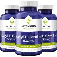 Vitakruid Acetyl-L-Carnitine 500mg - 90pcs