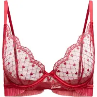 Hunkemoller BH 'Cordelie' blodrød