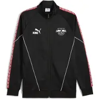 Puma RB Leipzig KING Anthem Jacket Men, Clothing, Black/Red, M