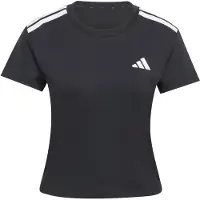 Adidas Hyperglam 3 Stripes T-shirt Med Korte ærmer