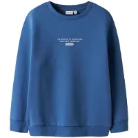 Name it Sweatshirt blå / hvid