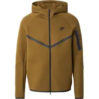 Nike Hættetrøje Tech Fleece FZ Windrunner - Grøn/Sort, størrelse X-Large