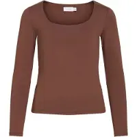 Vila Vikenza Basic Top Med Lange Ærmer