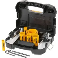 DeWalt DT90354-QZ, Sæt, Boremaskine, Metal, Plast, Træ, Metal, 16,20,25,32,35,51,64 mm, 13 stk