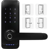 Eura Handle with access controller ELH-01H4 black