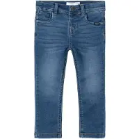 Name it Jeans - NmmSilas - Dark Blue Denim - - 4 år (104) - Jeans