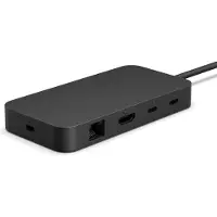 Microsoft Surface USB4 Dock - docking station - USB4 / Thunderbolt 4 - 2 x USB-C HDMI - 1GbE