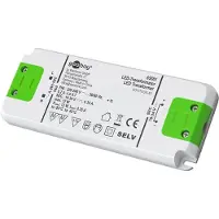 Goobay 65581, Hvid, Grøn, IP20, 0,35 A, 19 - 34 V, 220 - 240 V, 50 mm
