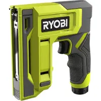 Ryobi 4V Hæftepistol/Sømpistol - 6 til 14 mm Hæfteklammer - 18G Søm op til 15 mm - Leveres med 1100 T50 Hæfteklammer og 250 18G Søm