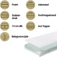 Aerosleep Safesleep Pack Evoduo 70x140 Madras