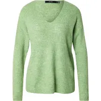 Vero Moda Pullover 'VMLefile' grøn-meleret