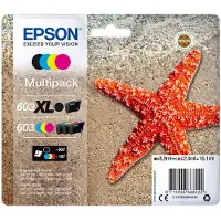 Epson 603 Multipack - 4-pack - black yellow cyan magenta - original - ink cartridge