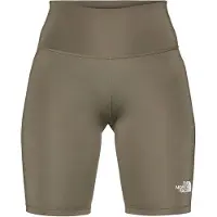 The North Face - Trail running tøj dame - W Flex 8In Tight New Taupe Green til Unisex - Størrelse S