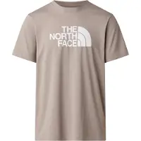 The North Face Bluser & t-shirts 'EVOLUTION HALF DOME' lysebrun / hvid
