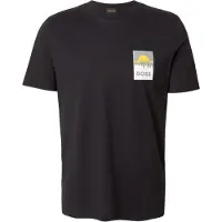 BOSS T-shirt i bomuldsjersey med logografik