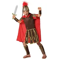 Atosa Romersk Barnesoldat Kostume