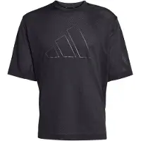 Adidas Funktionsskjorte sort / sølv