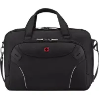 Wenger Cosmic Brief 14–16" laptop-taske med lomme til tablet – sort