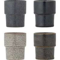 Bloomingville - Ewan cup (Set of 4) - Stoneware