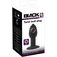 Black Velvets Vibrating Twist Butt Plug