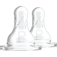 Dr. Browns WN0201-PREEMIE wide-neck sut 2-pak, til flaskealternativer