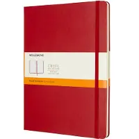 Moleskine 805-50-0285-510-5, Monokromatisk, Rød, Mat, 70 g/m², Indbundet, Voksen